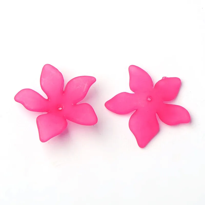 500g Translucent Acrylic Beads Frosted Flower Bead Caps Deep Pink 29x27x8mm Hole: 2mm about 515PCS/500g
500g Translucent Acrylic Beads Frosted Flower Bead Caps Deep Pink 29x27x8mm Hole: 2mm about 515PCS/500g