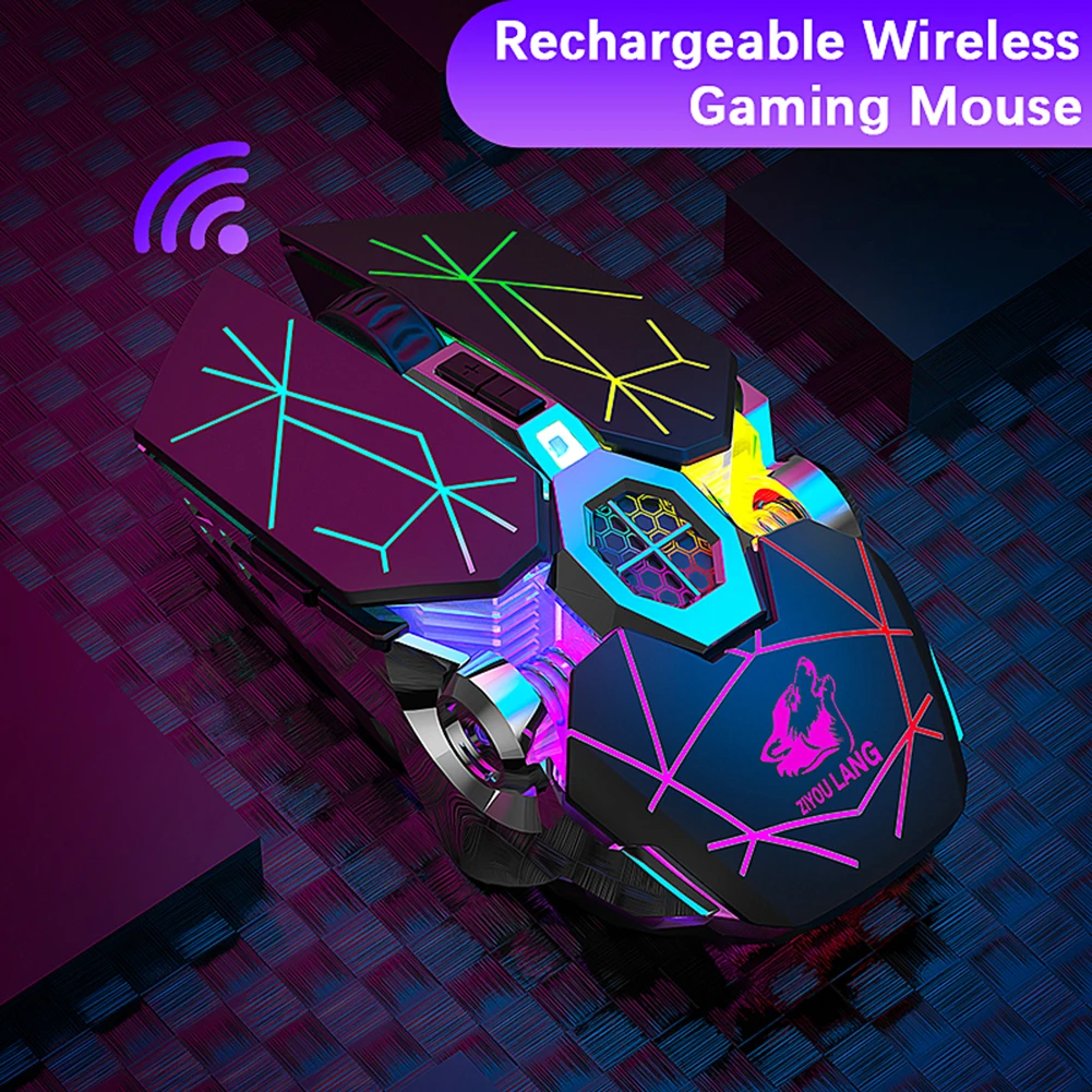 Беспроводная игровая мышь, 2,4 ГГц, 2400DPI, USB перезаряжаемая Беспроводная беспроводная эргономичная мышь, Bluetooth-совместима со всеми компьютера...
Беспроводная игровая мышь, 2,4 ГГц, 2400DPI, USB перезаряжаемая Беспроводная беспроводная эргономичная мышь, Bluetooth-совместима со всеми компьютера...