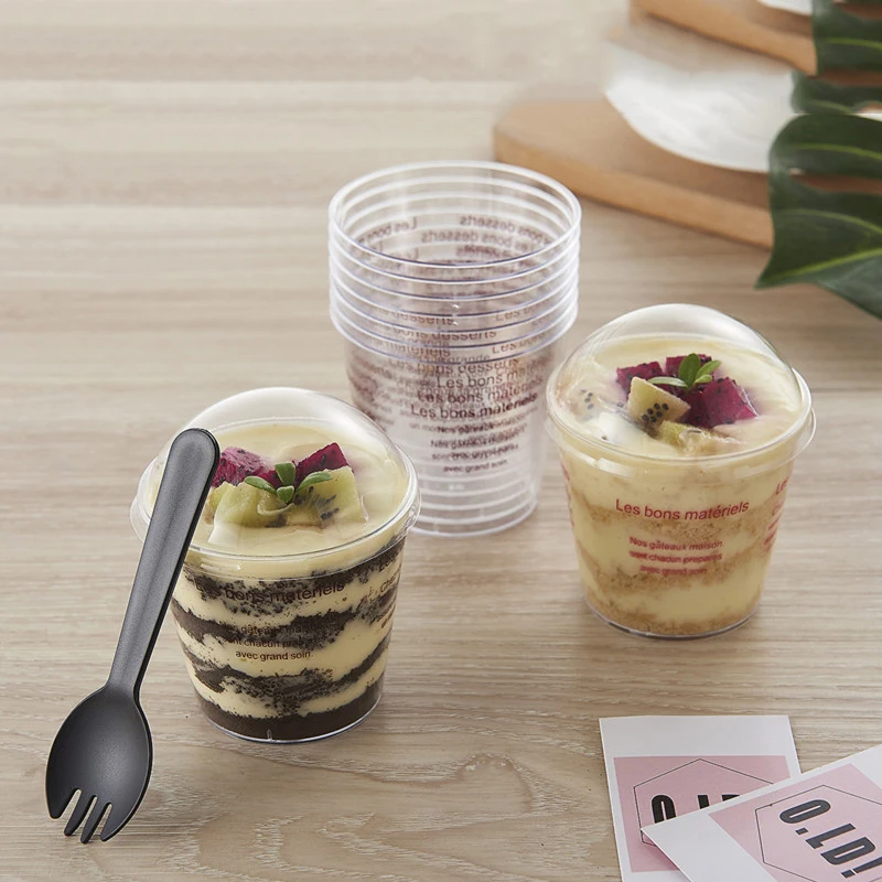 GIEMZA 25pcs Disposable Cup with Lid Sawdust Spoon Cups Mini Fairy Cake Mousse Yogurt Pudding Milk Transparent Ice Cream Plastic
GIEMZA 25pcs Disposable Cup with Lid Sawdust Spoon Cups Mini Fairy Cake Mousse Yogurt Pudding Milk Transparent Ice Cream Plastic