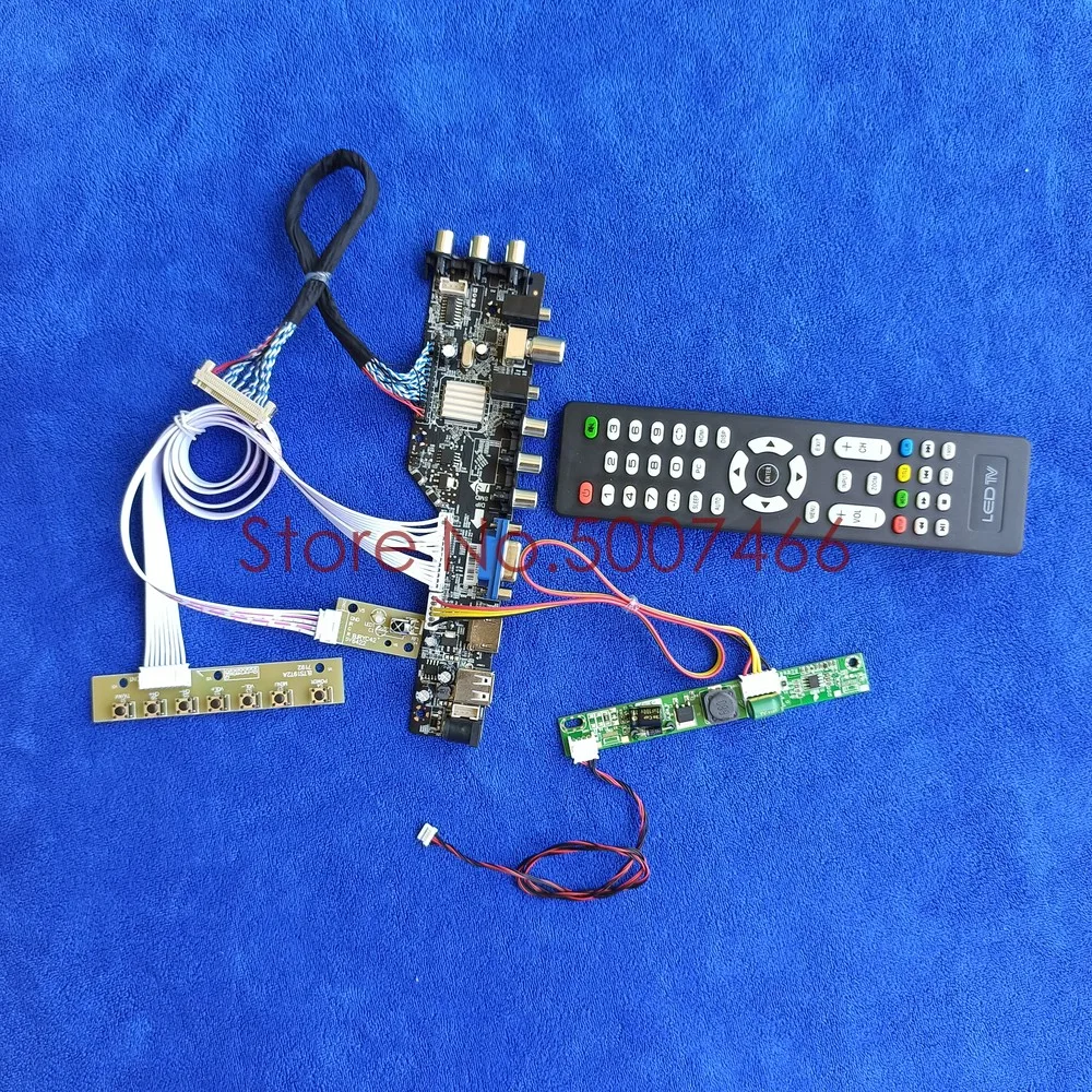 USB VGA AV LCD Drive Board Kit 30Pin LVDS For M270HAN01/M270HTN01/M270HTN02/M270HVN02 1920*1080 3663 DVB LDE Digital Signal
USB VGA AV LCD Drive Board Kit 30Pin LVDS For M270HAN01/M270HTN01/M270HTN02/M270HVN02 1920*1080 3663 DVB LDE Digital Signal
