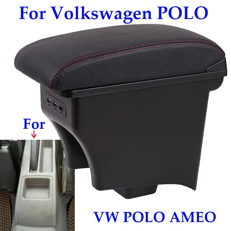 For Volkswagen POLO/VW POLO AMEO armrest box retrofit parts car storage accessories interior car-styling decoration box USB LED
For Volkswagen POLO/VW POLO AMEO armrest box retrofit parts car storage accessories interior car-styling decoration box USB LED