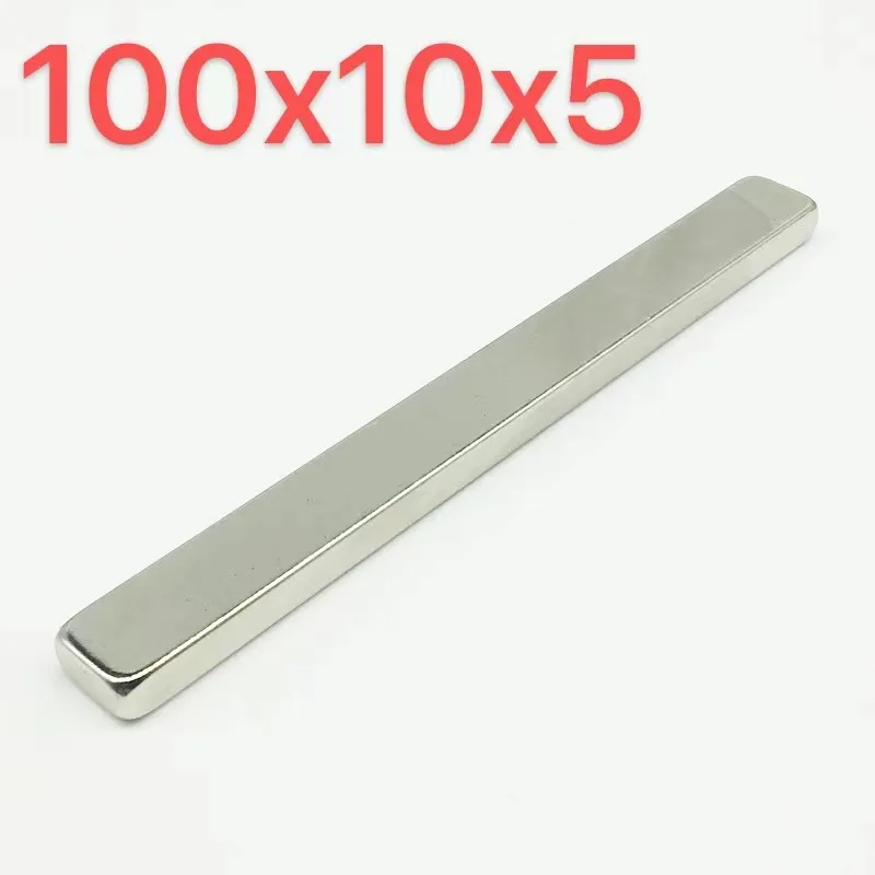 5pcs 100mmx10mmx5mm Strong Cuboid Fridge square Magnet 100*10*5 Rare Earth Neodymium Art Craft Connection
5pcs 100mmx10mmx5mm Strong Cuboid Fridge square Magnet 100*10*5 Rare Earth Neodymium Art Craft Connection