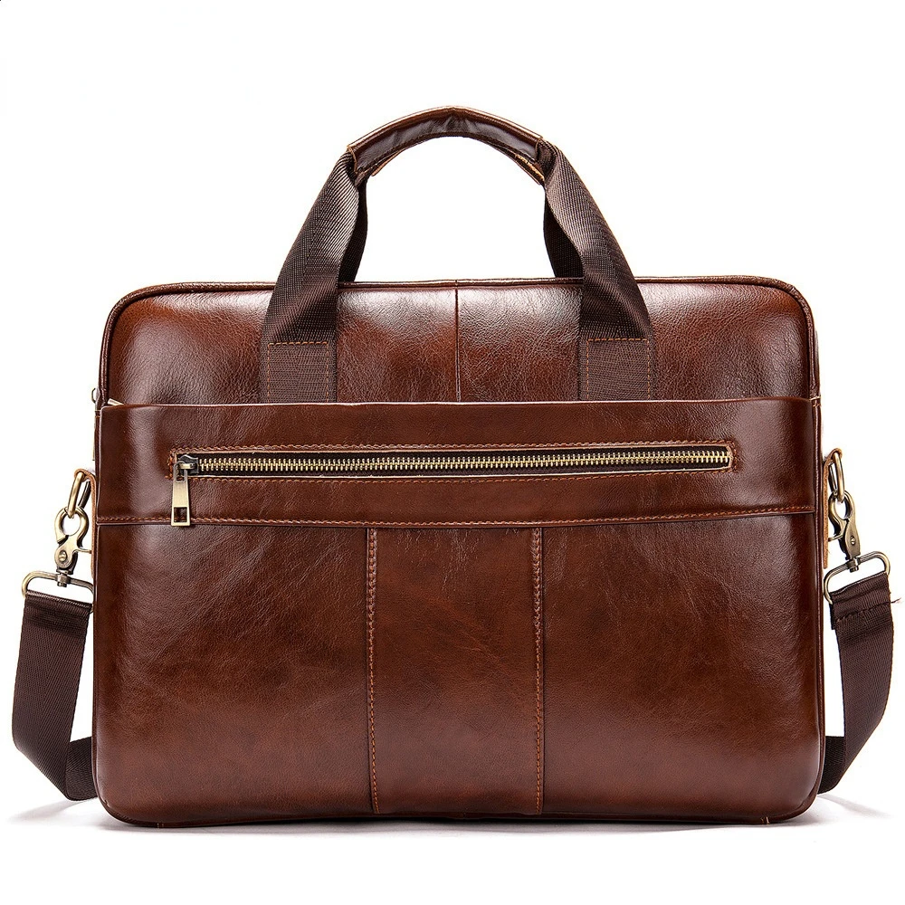 

Портфель на плечо для мужчин, винтажная сумка-мессенджер из натуральной воловьей кожи, кросс-боди, для ноутбука, тоут формата А4