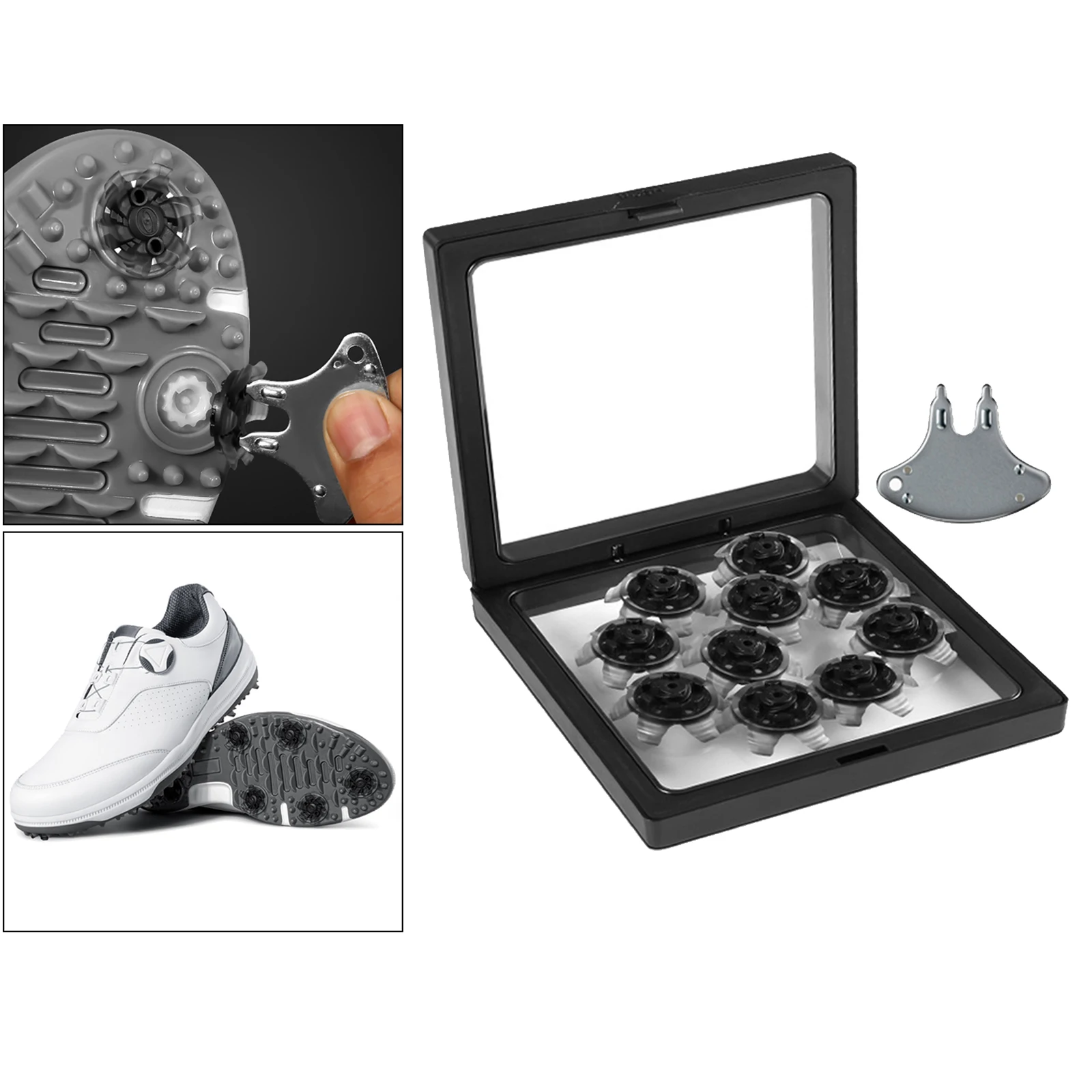 10pcs TPU Golf Shoe Spikes Replacements Women Men Twist Screw Cleats Stable Studs Puller Remover Accessories
10pcs TPU Golf Shoe Spikes Replacements Women Men Twist Screw Cleats Stable Studs Puller Remover Accessories