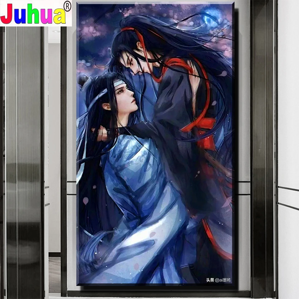 Big Size Diamond Mosaic Mo dao Zhu Shi 5D Diy Diamond Painting Embroidery Full Kit Anime Characters Cross Stitch Lover Gift,
Big Size Diamond Mosaic Mo dao Zhu Shi 5D Diy Diamond Painting Embroidery Full Kit Anime Characters Cross Stitch Lover Gift,