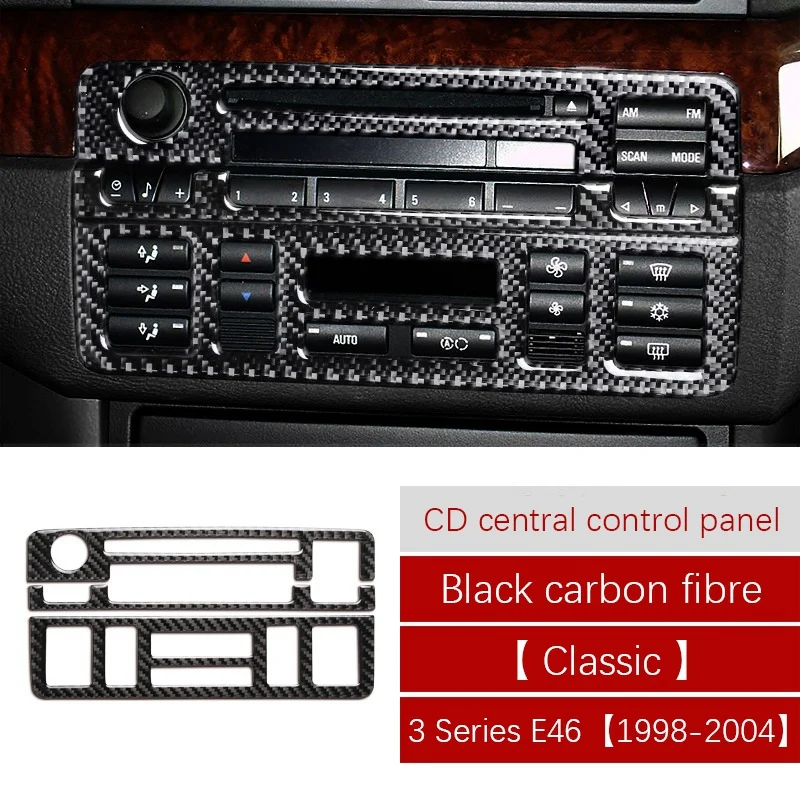 NEW-Carbon Fiber Interior Instrument Dashboard Console Gear Box Water Panel Frame Decal Cover for -BMW 3 Series E46 1998-06
NEW-Carbon Fiber Interior Instrument Dashboard Console Gear Box Water Panel Frame Decal Cover for -BMW 3 Series E46 1998-06