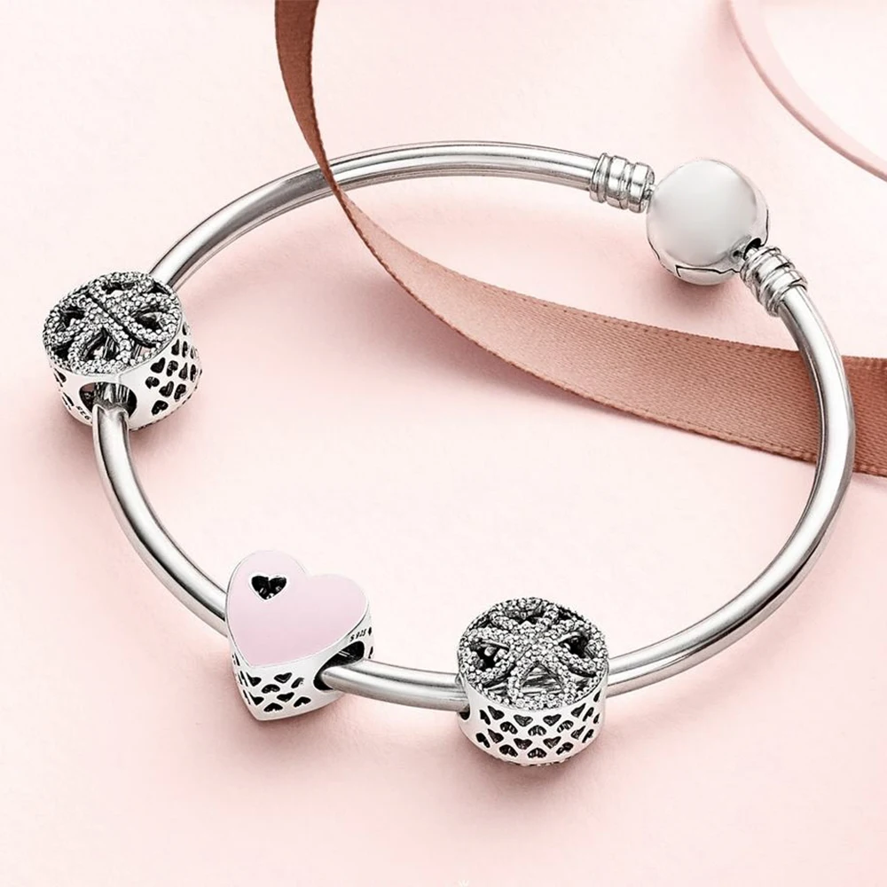 2020 100% 925 Sterling Silver 1:1 SWEET LOVE HEART CHARM Petals of Love Four-leaf Clover Beaded Bracelet Bangle Gift Set 
2020 100% 925 Sterling Silver 1:1 SWEET LOVE HEART CHARM Petals of Love Four-leaf Clover Beaded Bracelet Bangle Gift Set