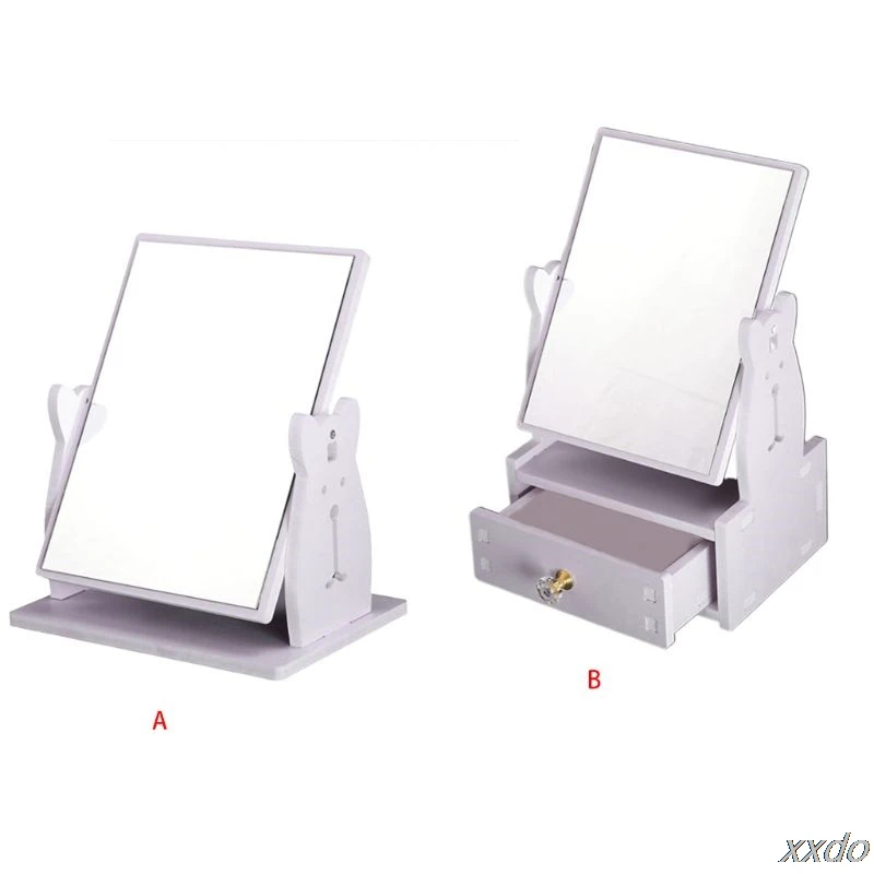 Rotate Wooden Cute Rabbit Makeup Mirror with Drawer DIY Assembly Desktop Cosmetic Storage Box Organizer Multifunction Rack
Rotate Wooden Cute Rabbit Makeup Mirror with Drawer DIY Assembly Desktop Cosmetic Storage Box Organizer Multifunction Rack