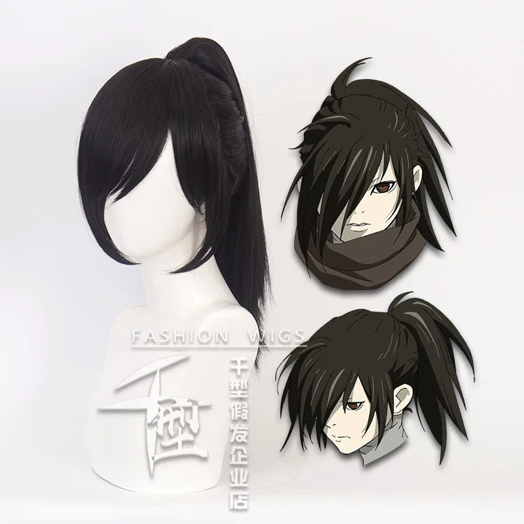 Anime Dororo Hyakkimaru Kimono Ponytail Black Long Headwear Heat Resistant Synthetic Hair Cosplay Prop Halloween + Free Wig Cap
Anime Dororo Hyakkimaru Kimono Ponytail Black Long Headwear Heat Resistant Synthetic Hair Cosplay Prop Halloween + Free Wig Cap