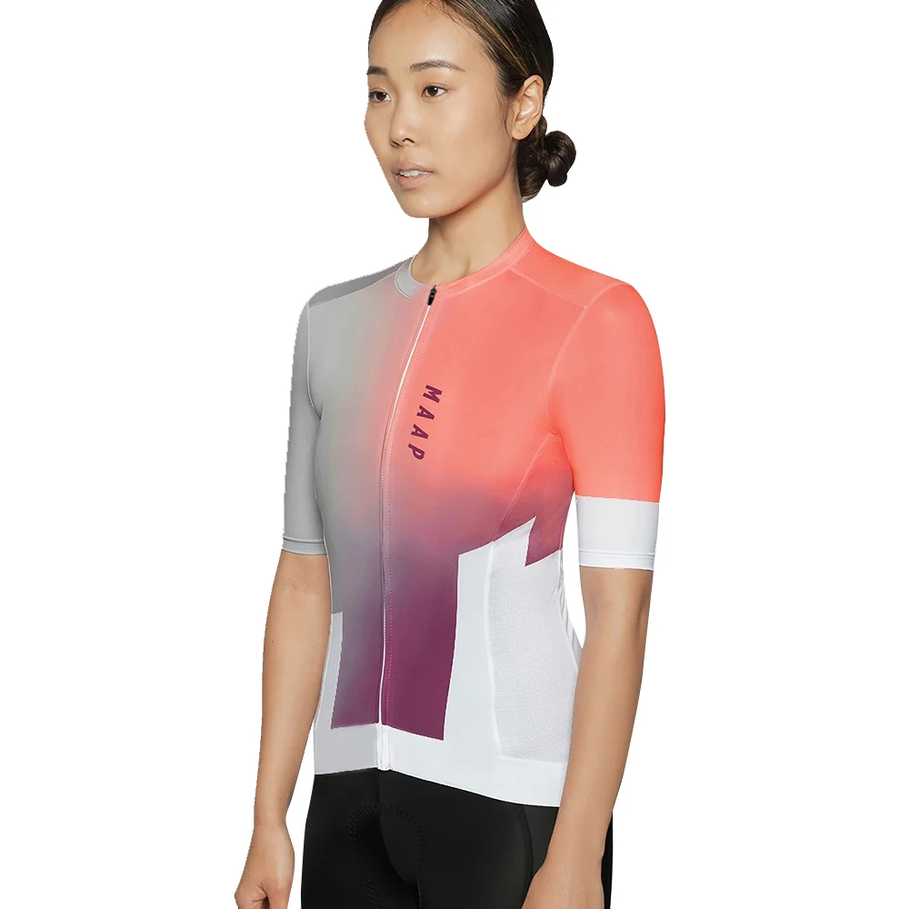 MAAP Women's Summer Pro Team Cycling Jersey Breathable Short Sleeve Clothes Quick Dry Female Mountain Shirts Bike Abiti Ciclismo
MAAP Women's Summer Pro Team Cycling Jersey Breathable Short Sleeve Clothes Quick Dry Female Mountain Shirts Bike Abiti Ciclismo