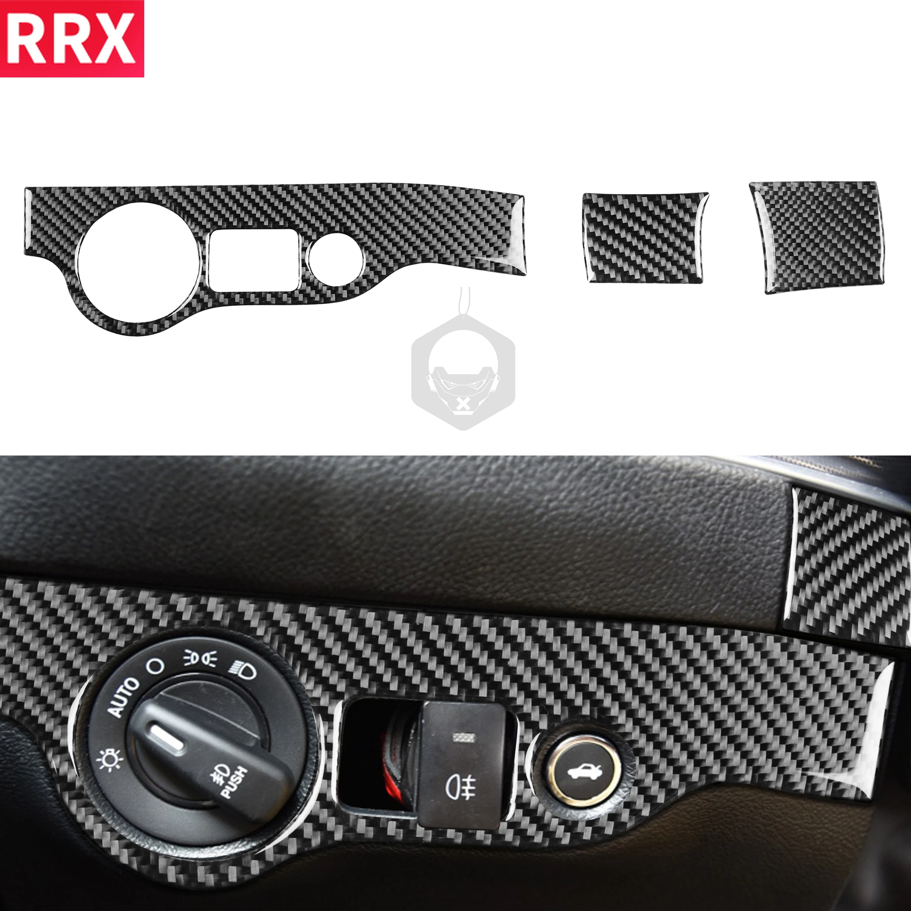 Carbon Fiber Head Light Switch Panel Trim Sticker Overlay For Dodge Challenger/Charger 2011+ Interior Modified Car Accessories
Carbon Fiber Head Light Switch Panel Trim Sticker Overlay For Dodge Challenger/Charger 2011+ Interior Modified Car Accessories