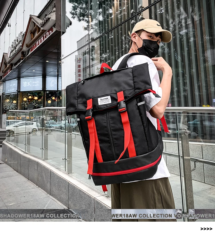 BB627 2021 new Backpack men's backpack large-capacity trendy brand tooling style casual all-match computer bag
BB627 2021 new Backpack men's backpack large-capacity trendy brand tooling style casual all-match computer bag