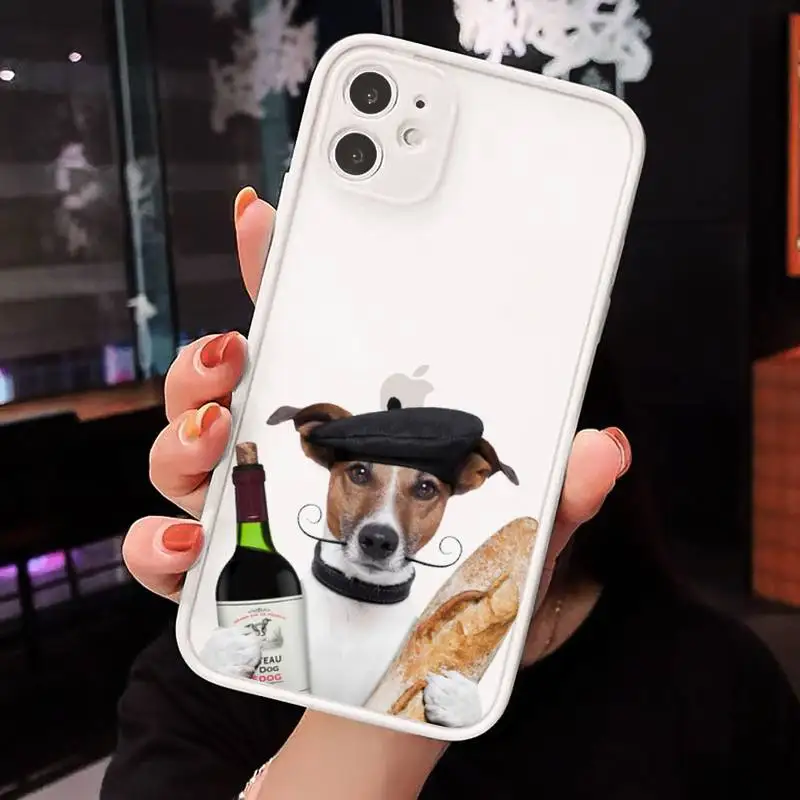 Jack Russell Terrier Dog Phone Case Matte Transparent for iPhone 7 8 11 12 s mini pro X XS XR MAX Plus cover funda
Jack Russell Terrier Dog Phone Case Matte Transparent for iPhone 7 8 11 12 s mini pro X XS XR MAX Plus cover funda