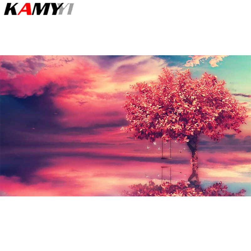 5D DIY diamond embroidery lake diamond painting cross stitch mosaic square/round diamond decoration
5D DIY diamond embroidery lake diamond painting cross stitch mosaic square/round diamond decoration