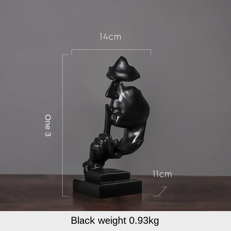 Europe Resin Face Model Statue Home Decoration Modern Art Sculpture Living Room Decoration Accessories Office Desk People Decor