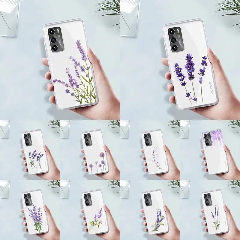 Simple Lavender Purple Flowers Phone Case Transparent For Huawei 8 7 6 5 4 3 2 pro SE i E Soft TPU Clear Mobile Bags Coque
Simple Lavender Purple Flowers Phone Case Transparent For Huawei 8 7 6 5 4 3 2 pro SE i E Soft TPU Clear Mobile Bags Coque