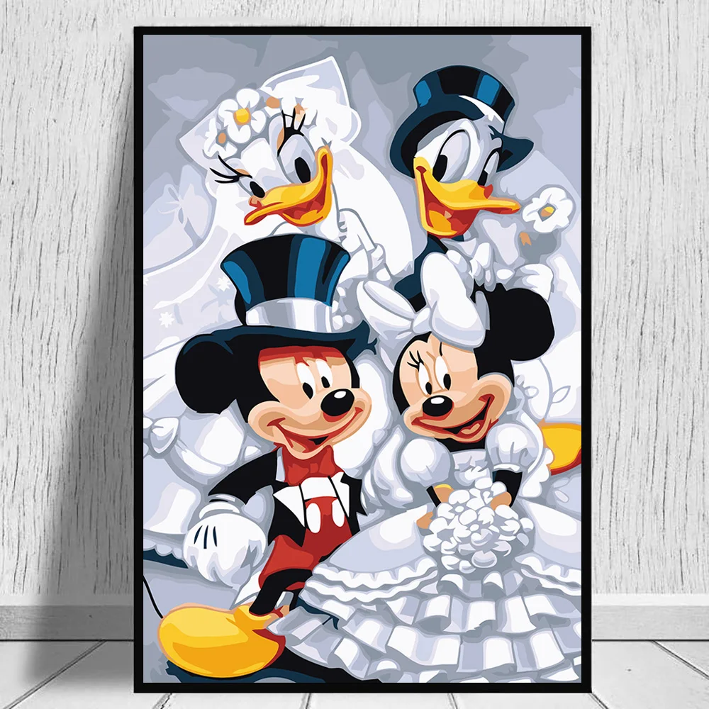 Disney Mickey And Minnie Wedding Painting by Numbers Diy Oil Paintings on the Wall Art Handpainted Draw on Canvas Home Decor
Disney Mickey And Minnie Wedding Painting by Numbers Diy Oil Paintings on the Wall Art Handpainted Draw on Canvas Home Decor