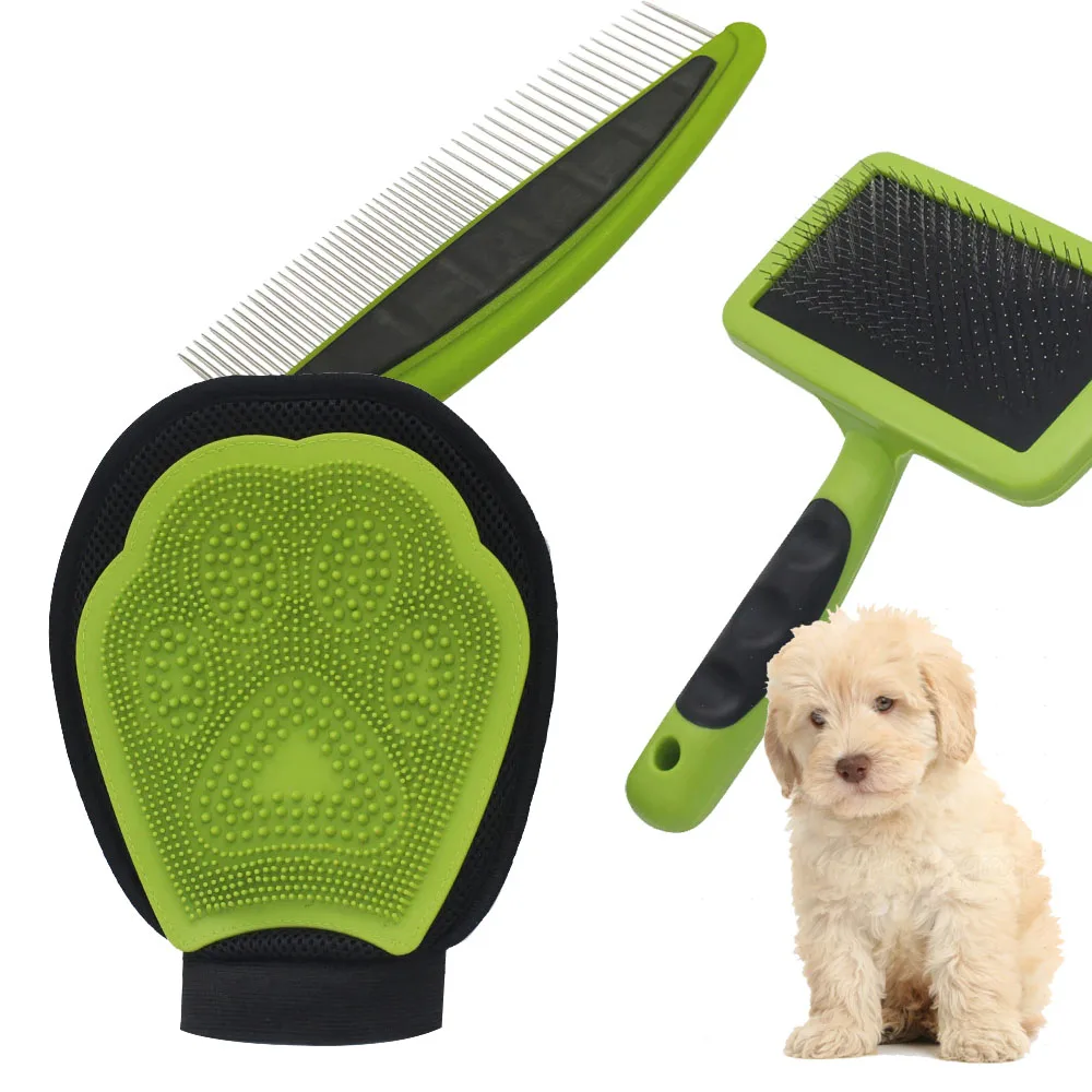 Three Piece Dog Bath Brush Pet Comb Hair Fur Open Knot Knife Grooming Tool Cat Comb Suit Stainless Steel Kitten Comb Pet Product
Three Piece Dog Bath Brush Pet Comb Hair Fur Open Knot Knife Grooming Tool Cat Comb Suit Stainless Steel Kitten Comb Pet Product