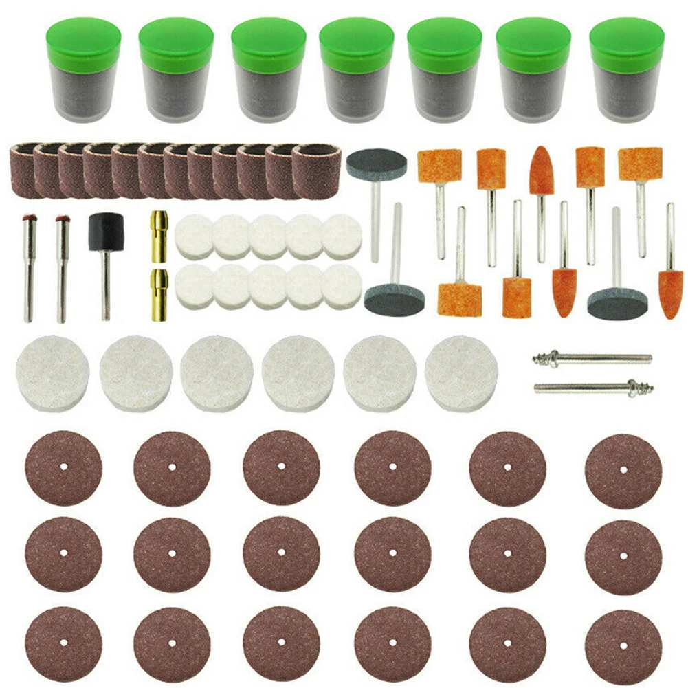 350pc Rotary Abrasive Tool Accessory Attachment Kits Grinding Cutting Sanding Carving Polishing Tools Woodworking Grinder Set
350pc Rotary Abrasive Tool Accessory Attachment Kits Grinding Cutting Sanding Carving Polishing Tools Woodworking Grinder Set