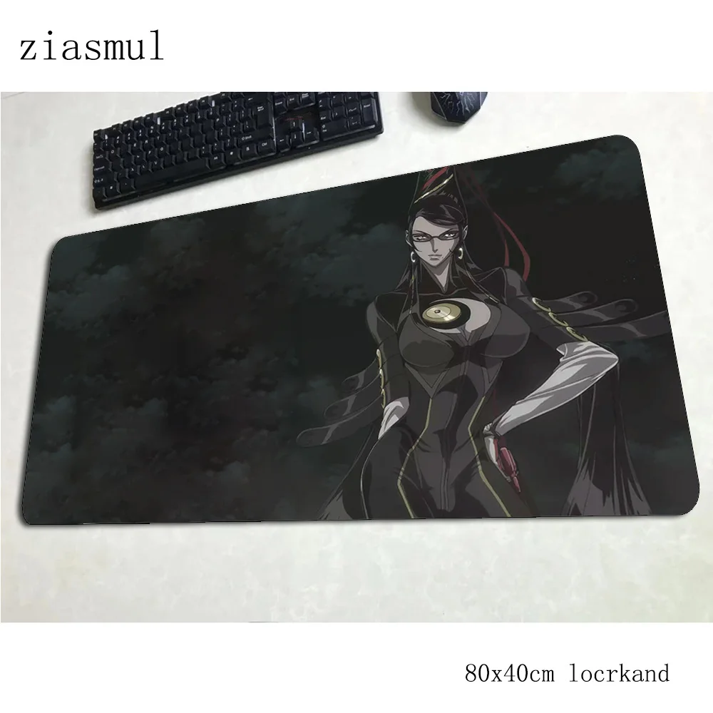 Коврики bayonetta 800x400x3 мм цветной игровой коврик для мыши большой клавиатуры xl