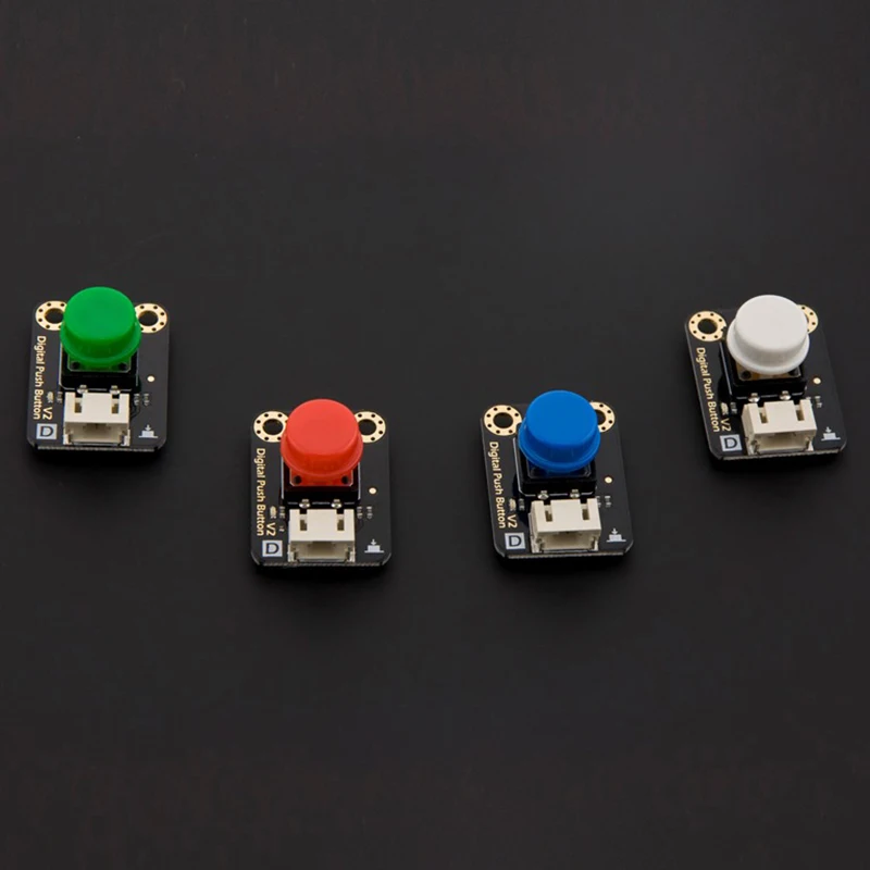 10 шт. подходит для цифрового большого модуля Arduino, цвет кнопки случайный и приятный на ощупь
10 шт. подходит для цифрового большого модуля Arduino, цвет кнопки случайный и приятный на ощупь