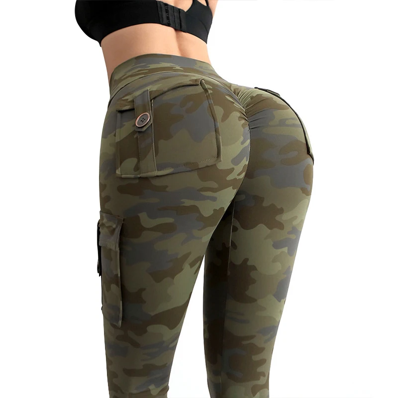 ASHEYWR Women Sport Leggings Pocket High Waist Elastic Camouflage Yoga Pants Gym Activewear Running Fitness Leggings Femme
ASHEYWR Women Sport Leggings Pocket High Waist Elastic Camouflage Yoga Pants Gym Activewear Running Fitness Leggings Femme
