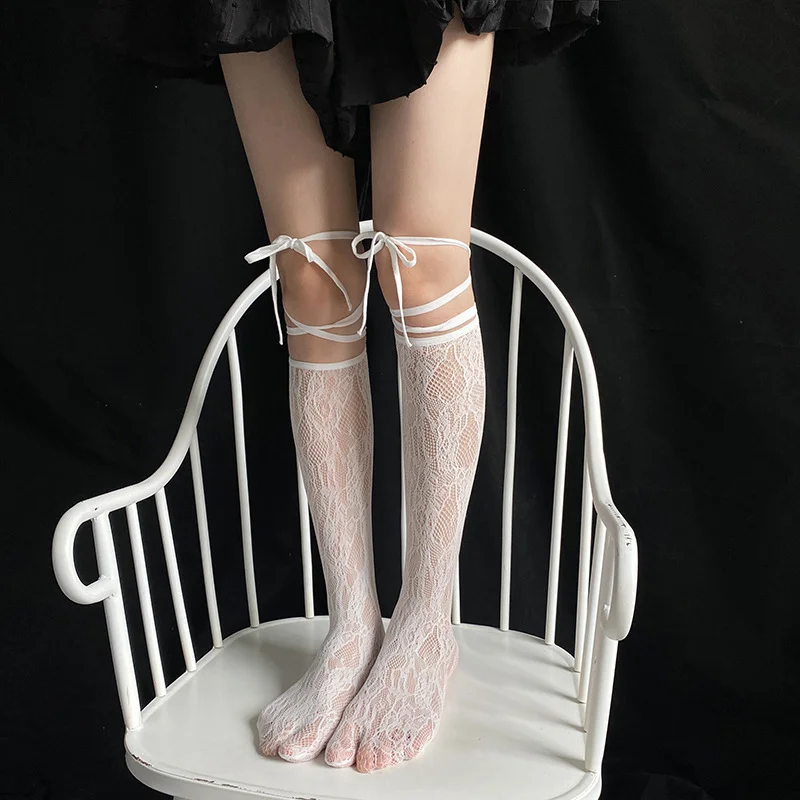 Strappy Fishnet Stockings Cool Split Toe Socks Girls Lolita Jk Knee High Socks DIY Lace Stockings Lolita JK Student Stockings
Strappy Fishnet Stockings Cool Split Toe Socks Girls Lolita Jk Knee High Socks DIY Lace Stockings Lolita JK Student Stockings