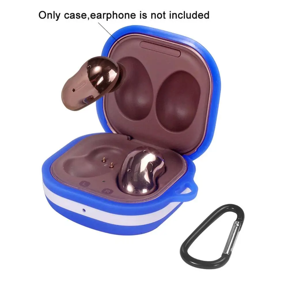 Shockproof Soft Dust-proof Full Protective Cover Silicone Case Skin for -SAMSUNG Galaxy-Buds live Earphone Accessories 
Shockproof Soft Dust-proof Full Protective Cover Silicone Case Skin for -SAMSUNG Galaxy-Buds live Earphone Accessories