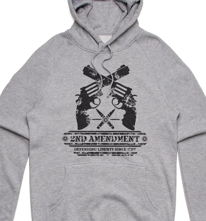 2nd Amendment Pullover Defending Liberty Since 1789 Hoodie 
2nd Amendment Pullover Defending Liberty Since 1789 Hoodie