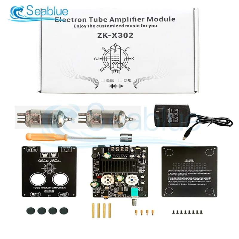 X302 30WX2 Bluetooth 5.0 Tube Amplifier Module 6J1 Tube Front Stage Accurate Pairing Fever HIFI Power Supply
X302 30WX2 Bluetooth 5.0 Tube Amplifier Module 6J1 Tube Front Stage Accurate Pairing Fever HIFI Power Supply