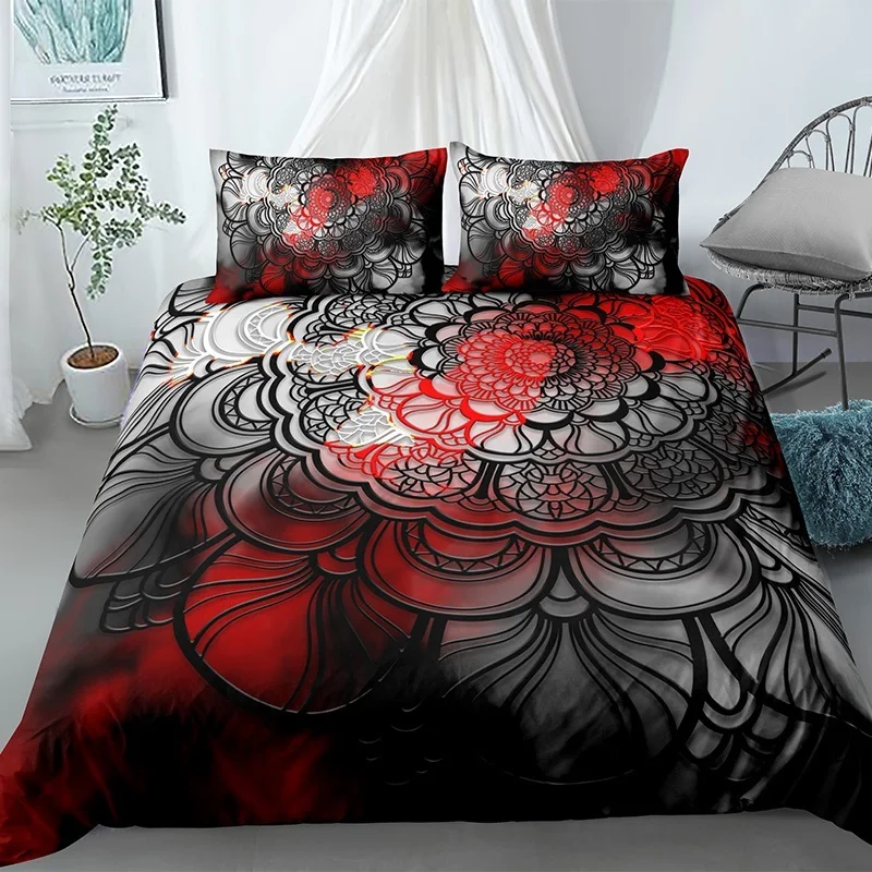 Mandala Printed Duvet Cover Set Bedding Set Single Size 3D Luxury Pattern Queen King Home Textiles Bohemia Bedclothes Textiles
Mandala Printed Duvet Cover Set Bedding Set Single Size 3D Luxury Pattern Queen King Home Textiles Bohemia Bedclothes Textiles