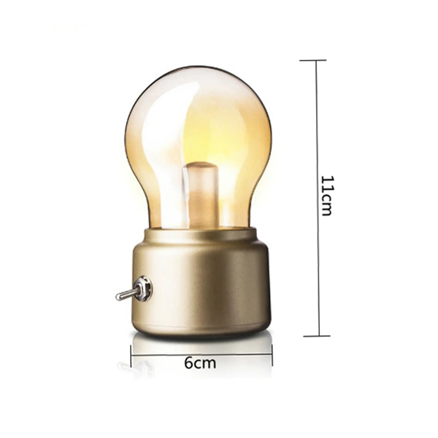 Thrisdar Vintage Glass Bulbs Night Light USB Charging Atmosphere Breathing Desk Table Night Lamp Bedroom Sleeping Night Light
Thrisdar Vintage Glass Bulbs Night Light USB Charging Atmosphere Breathing Desk Table Night Lamp Bedroom Sleeping Night Light