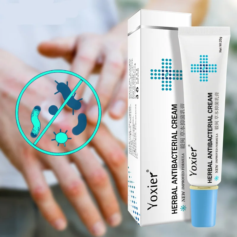 Yoxier Herbal Antibacterial Cream Psoriasis Cream Anti-itch Relief Eczema Skin Rash Urticaria Desquamation Treatment 20G
Yoxier Herbal Antibacterial Cream Psoriasis Cream Anti-itch Relief Eczema Skin Rash Urticaria Desquamation Treatment 20G
