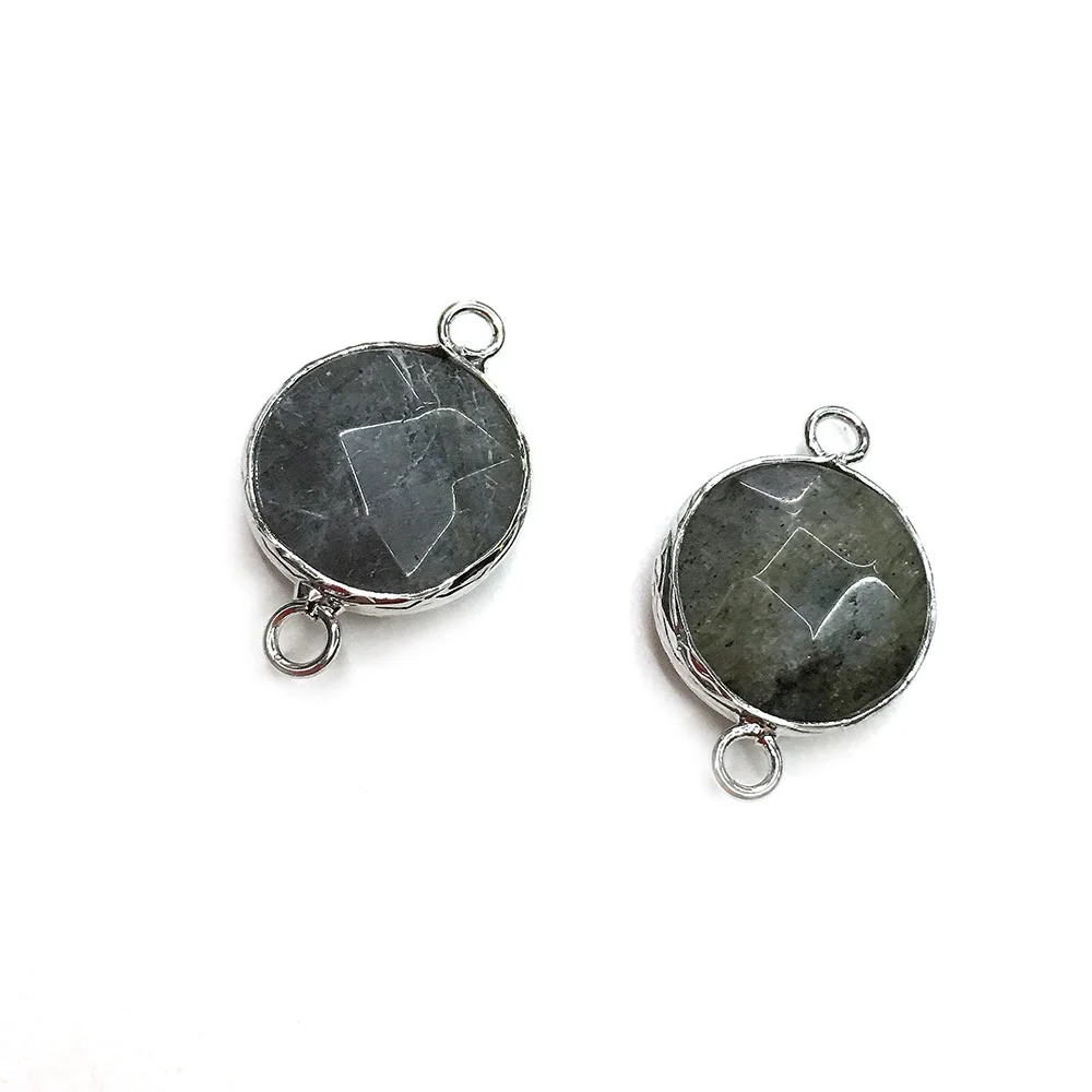 3Pcs Natural Round Plated Flash Labradorite Connector For Jewelry Temperament Making Bracelet Craft Accessories Size 14mm
3Pcs Natural Round Plated Flash Labradorite Connector For Jewelry Temperament Making Bracelet Craft Accessories Size 14mm