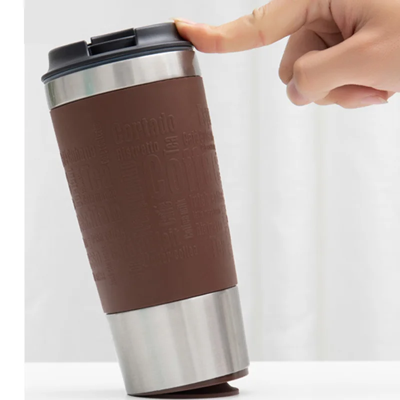 450ML Stainless Steel Water Cup Double-layer Vacuum Flasks Insulation Insulated Travel Mug Kitchen Suction Cup Design Thermoses
450ML Stainless Steel Water Cup Double-layer Vacuum Flasks Insulation Insulated Travel Mug Kitchen Suction Cup Design Thermoses