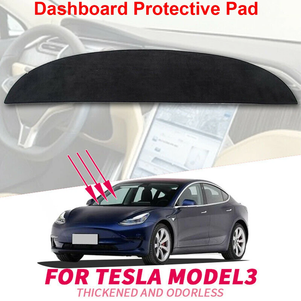 Защитный коврик для приборной панели автомобиля, коврик для Tesla Model 3, защитные аксессуары для панели, декоративный коврик для приборной пане...
Защитный коврик для приборной панели автомобиля, коврик для Tesla Model 3, защитные аксессуары для панели, декоративный коврик для приборной пане...