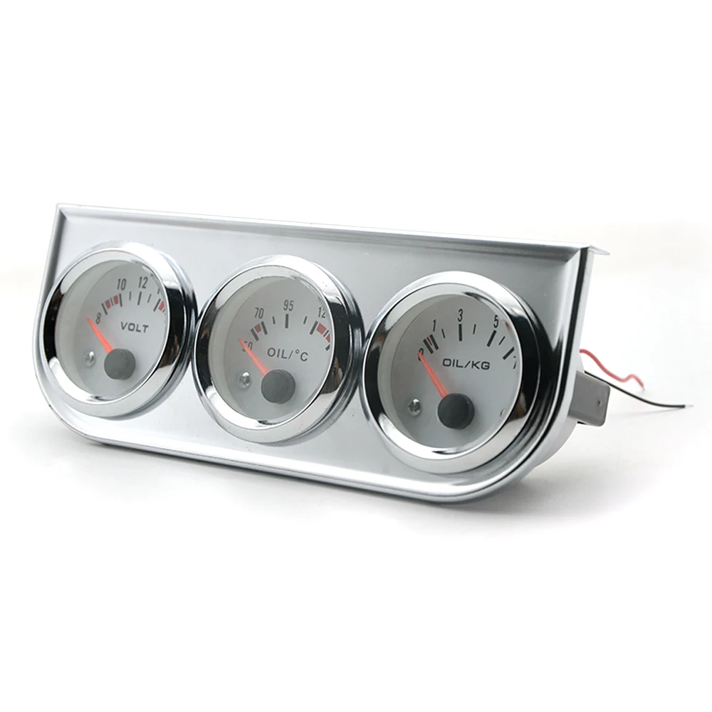 Набор для измерения давления масла, измеритель температуры и белого цвета, хромированный, с датчиками, 52 мм
Набор для измерения давления масла, измеритель температуры и белого цвета, хромированный, с датчиками, 52 мм