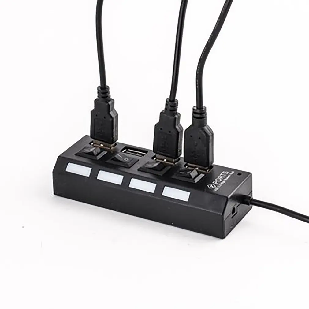 4 Port Micro USB Hub 2.0 USB Splitter High Speed 480Mbps USB 2.0 Hub LED With ON/OFF Switch For Tablet Laptop Computer Notebook
4 Port Micro USB Hub 2.0 USB Splitter High Speed 480Mbps USB 2.0 Hub LED With ON/OFF Switch For Tablet Laptop Computer Notebook