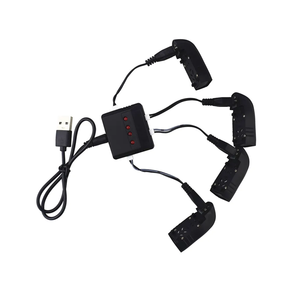 4PCS 3.7V 300mah lithium battery with 4 in 1 charger for HS330 small drone aerial photography four-axis RC aircraft battery
4PCS 3.7V 300mah lithium battery with 4 in 1 charger for HS330 small drone aerial photography four-axis RC aircraft battery