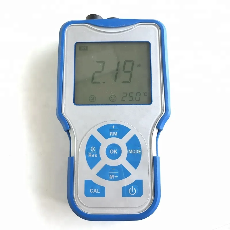 

Digital Portable Handheld pH Meter Manufacturers in China
