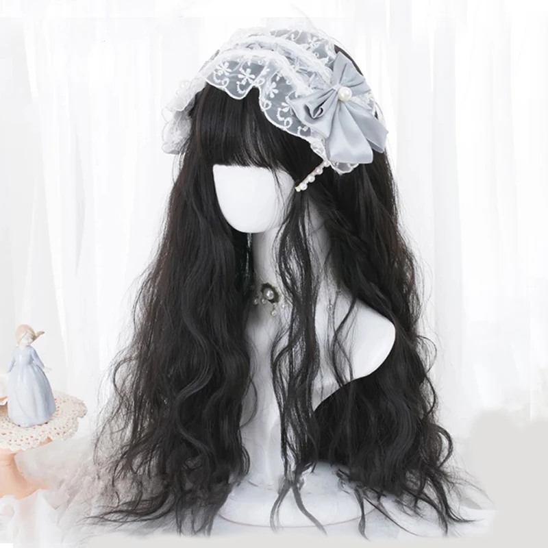 LUPU Halloween Cosplay Lolita Wig Colored Purple Pink Blue Orange Red Black Cute Wigs For Women Natural Fake Synthetic Hair
LUPU Halloween Cosplay Lolita Wig Colored Purple Pink Blue Orange Red Black Cute Wigs For Women Natural Fake Synthetic Hair