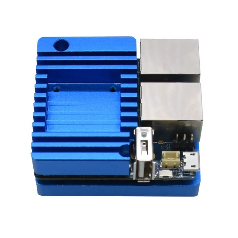 Mini Router Dual Ethernet Ports Power Supply Board with Case for NanoPi R2S P9YE
Mini Router Dual Ethernet Ports Power Supply Board with Case for NanoPi R2S P9YE