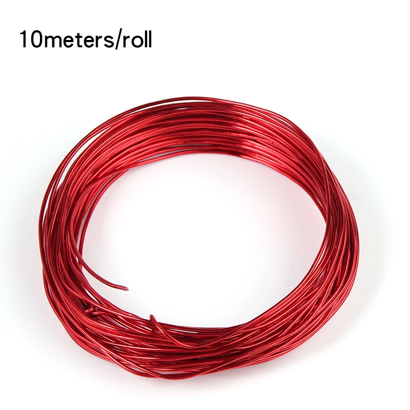 10meters/Roll 1mm multicolor Anodized Round Aluminum Wire for jewelry Making Versatile Painted Metal Wire for DIY Bracelet Craft
10meters/Roll 1mm multicolor Anodized Round Aluminum Wire for jewelry Making Versatile Painted Metal Wire for DIY Bracelet Craft
