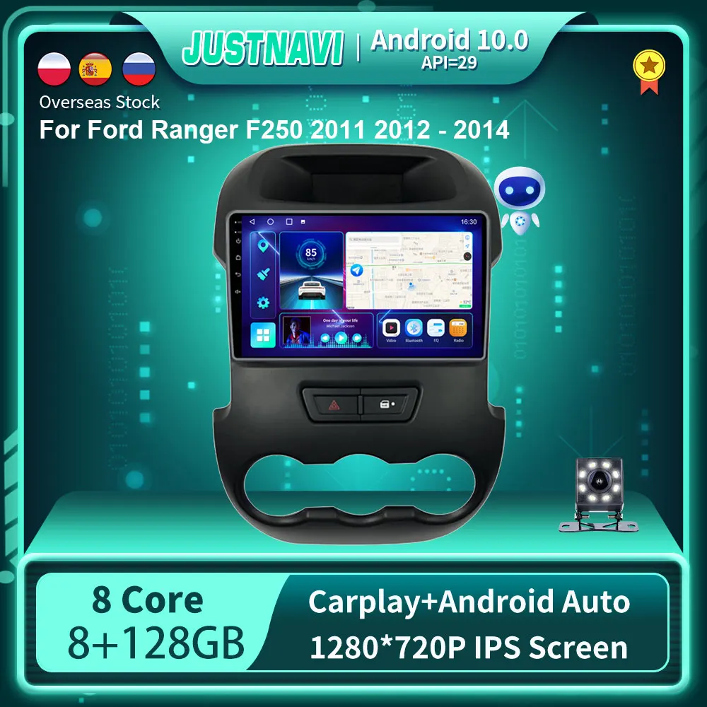JUSTNAVI Car Multimedia System 2din Android10.0 Car Radio For Ford Ranger Xlt 2011-2016 GPS Navigation Audioradio NO DVD Player
JUSTNAVI Car Multimedia System 2din Android10.0 Car Radio For Ford Ranger Xlt 2011-2016 GPS Navigation Audioradio NO DVD Player
