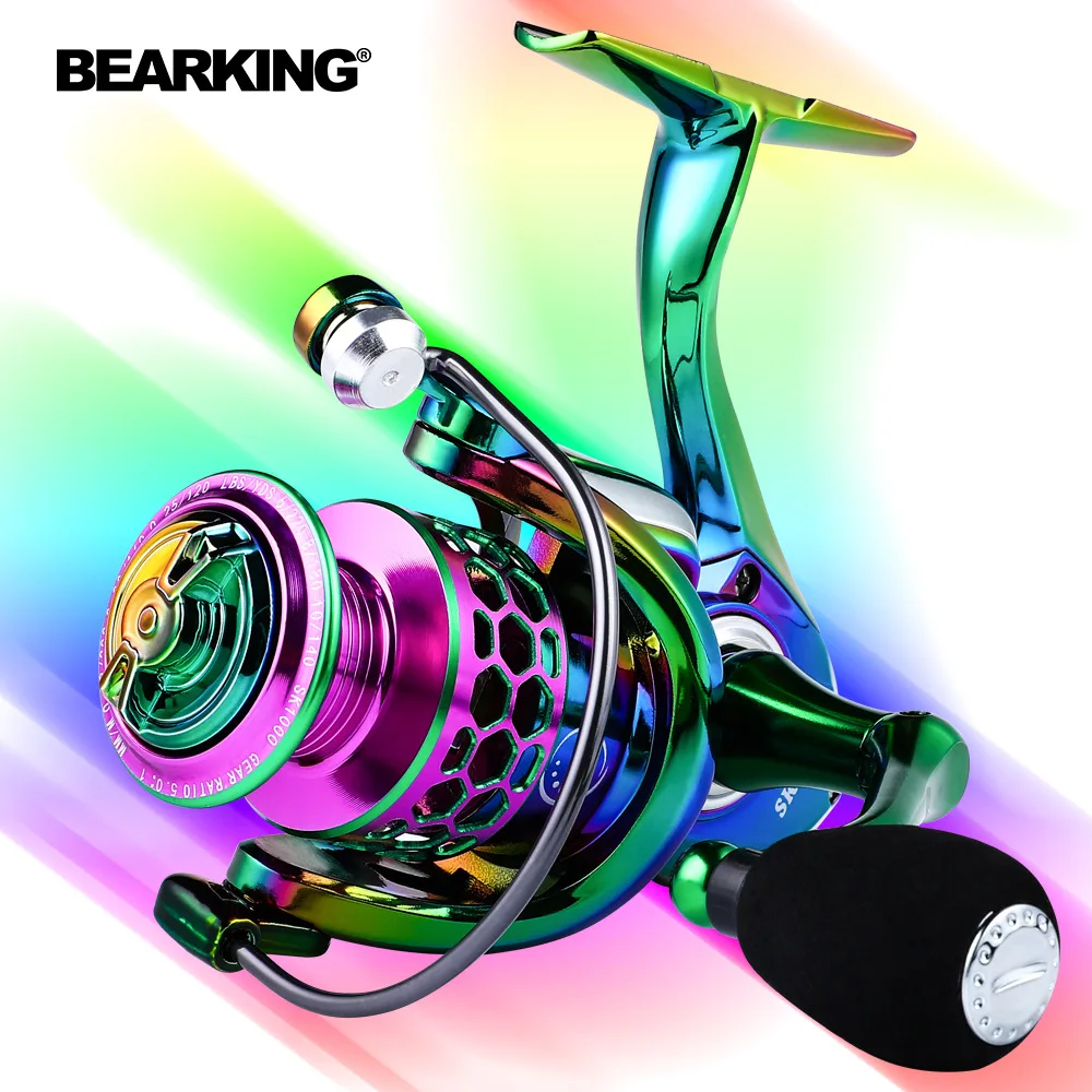 BEARKING 5.0:1 4.7:1 Spinning Reel CNC Rocker 1000 - 7000 10Kg Max Drag Winter Carp Fishing Wheel Large Fishing Tackle Coil Sea
BEARKING 5.0:1 4.7:1 Spinning Reel CNC Rocker 1000 - 7000 10Kg Max Drag Winter Carp Fishing Wheel Large Fishing Tackle Coil Sea