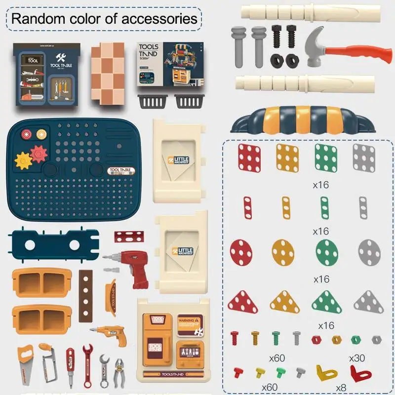 Children Pretend Play Simulation Repair Tool Set Engineering Toys Screw Drill Hammer Tools Educational Intelligence DIY Toys
Children Pretend Play Simulation Repair Tool Set Engineering Toys Screw Drill Hammer Tools Educational Intelligence DIY Toys