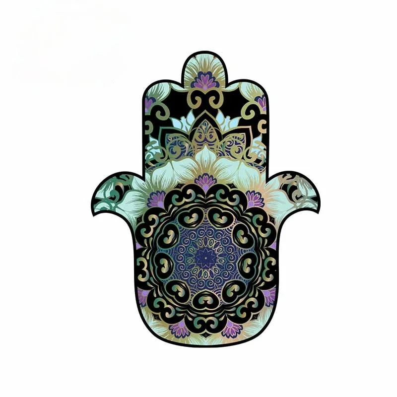 13cm For Hamsa Hand Om Ohm Indian Car Stickers Waterproof Fashion Occlusion Scratch VAN Decals Decoration
13cm For Hamsa Hand Om Ohm Indian Car Stickers Waterproof Fashion Occlusion Scratch VAN Decals Decoration