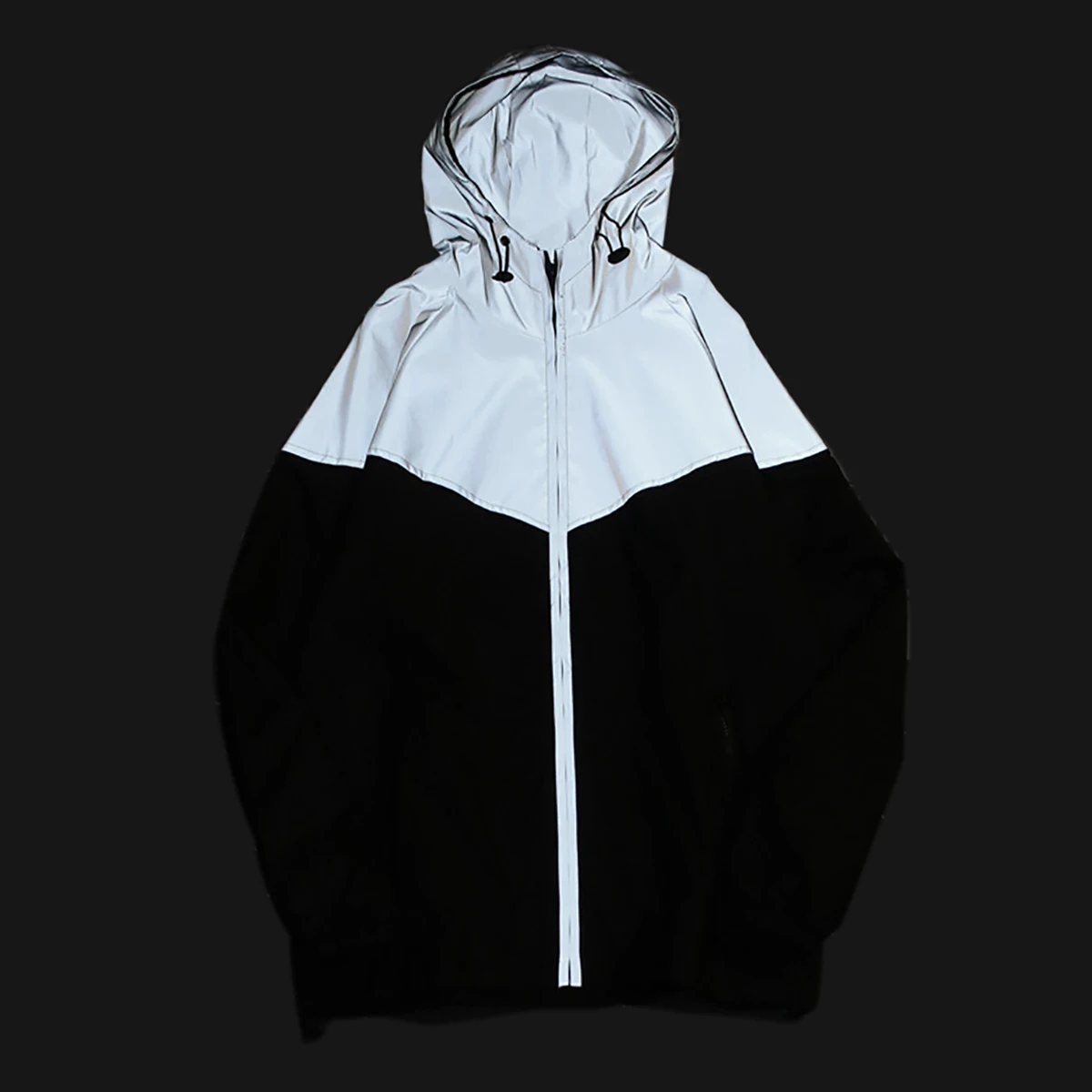 Women Light Reflective Jacket Men Fluorescent Jackets Students Lover Windbreak Hooded Couples Hip Hop Night Streetwear Outwear
Women Light Reflective Jacket Men Fluorescent Jackets Students Lover Windbreak Hooded Couples Hip Hop Night Streetwear Outwear