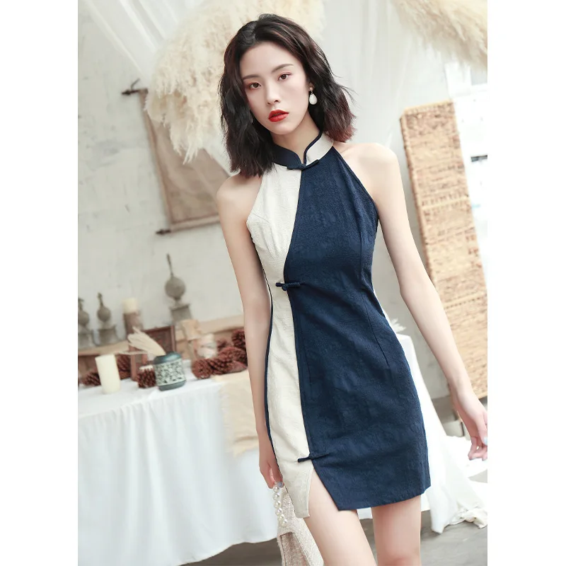 Платье-Ципао женское из хлопка и льна, пикантное Элегантное Вечернее приталенное в китайском ретро стиле для молодых девушек, без рукавов, г...
Платье-Ципао женское из хлопка и льна, пикантное Элегантное Вечернее приталенное в китайском ретро стиле для молодых девушек, без рукавов, г...