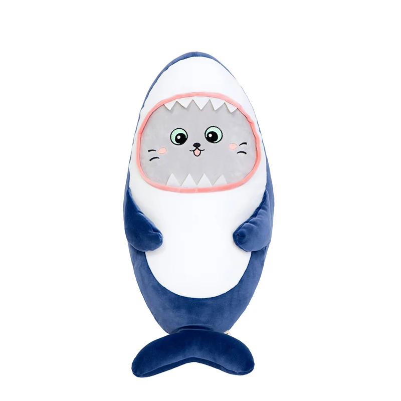 2020 Lovely Cat Face Shark Plush Cushion Stuffed Bed Pillows Sofa Back Cushion Sea Animal Appease Doll Creativity Gift Home Deco
2020 Lovely Cat Face Shark Plush Cushion Stuffed Bed Pillows Sofa Back Cushion Sea Animal Appease Doll Creativity Gift Home Deco